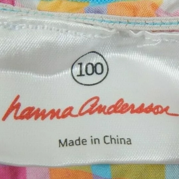 Hanna Andersson Multicolor Plaid Dress **Runs Large** - Picture 3 of 3